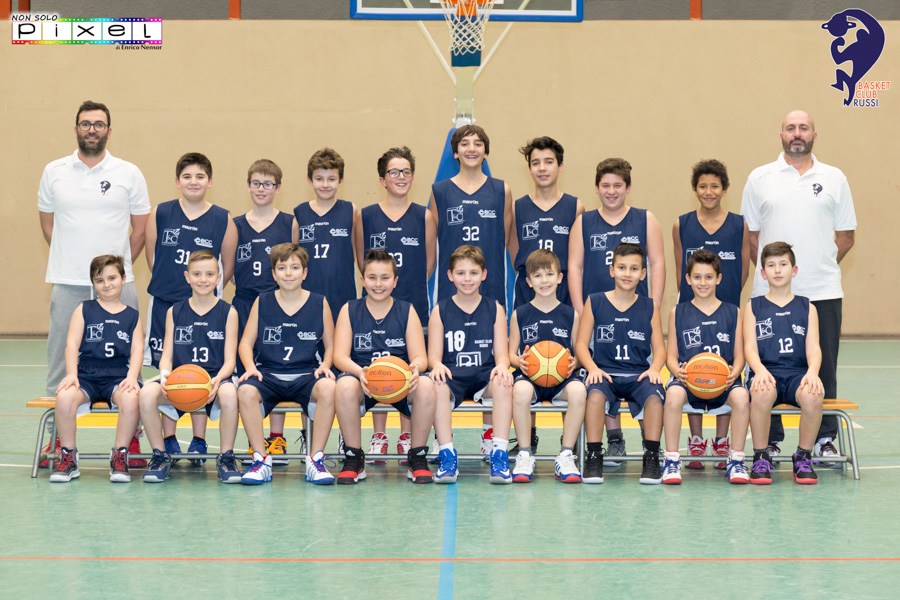 Esordienti M: Riccione-B.C. russi 50-53 d.t.s.