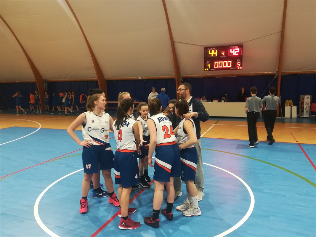 02/04/2019 U16F ELITE: BASKET RUSSI VS VALTARESE 44 - 42