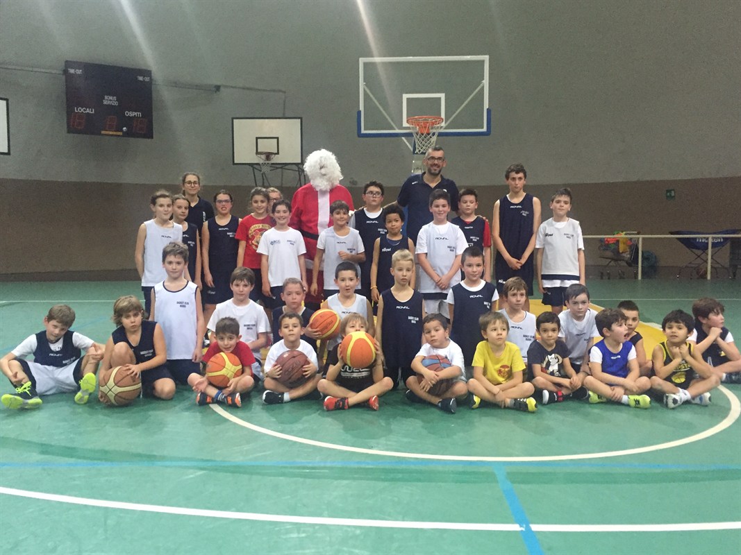 Festa di Natale minibasket BCR