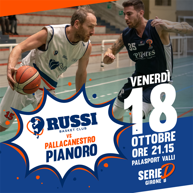 16/10/2019 D: CASTIGLIONE MURRI VS BASKET RUSSI 72-65