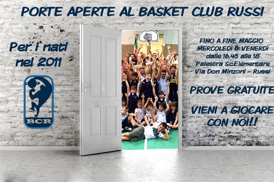 BASKET RUSSI A PORTE APERTE - Che occasione!!!