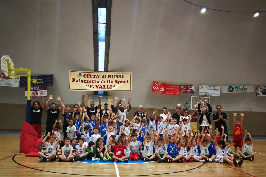 24/03/2019: A RUSSI VA IN SCENA LA FESTA MINIBASKET