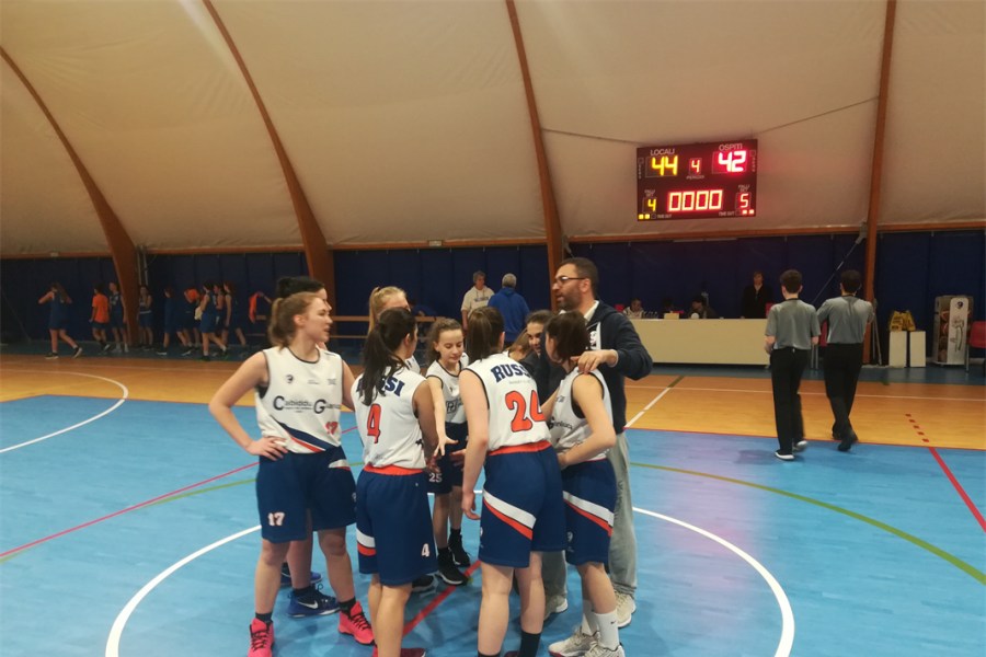 02/04/2019 U16F ELITE: BASKET RUSSI VS VALTARESE 44 - 42