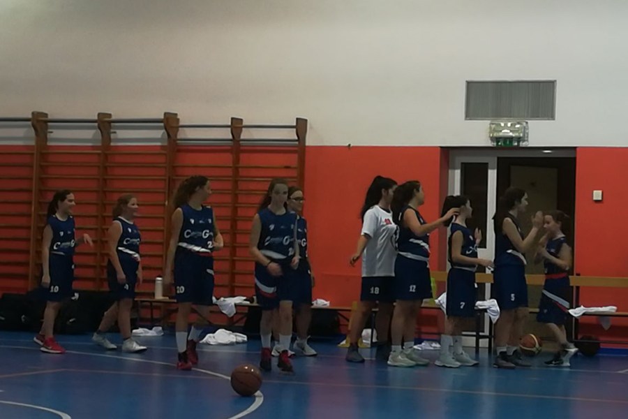 08/11/2017 U16F: HAPPY BASKET RIMINI VS BCR  43-30