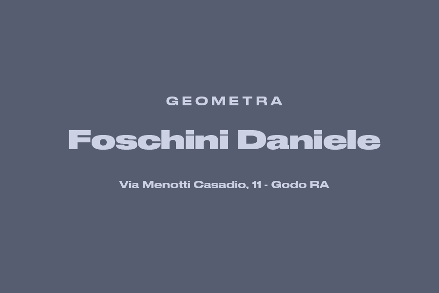 FOSCHINI DANIELE GEOMETRA